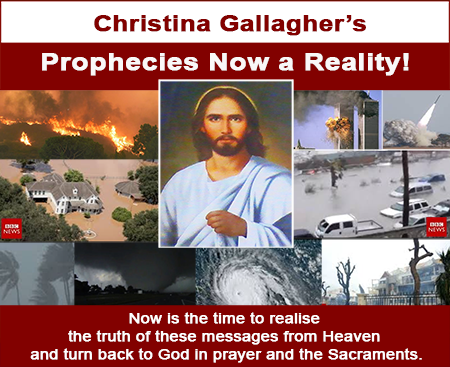 Christina Gallagher Prophecy Now a Reality