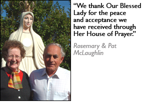 Christina Gallagher House of Prayer Achill Spiritual Director is Fr Gerard Mc Ginnity  Our Lady Queen of Peace