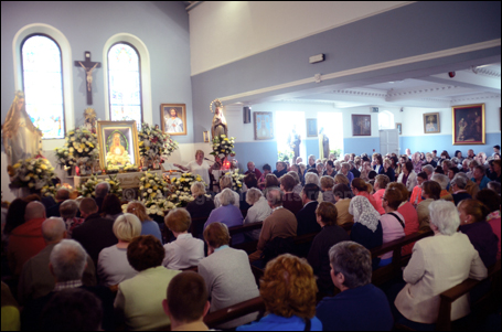 Christina Gallagher at the House of Prayer Achill 