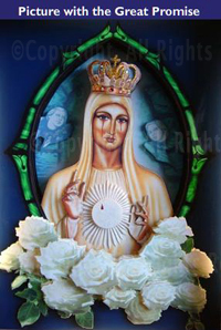 christina gallagher, our lady with roses, fr mcginnity, our lady queen of peace, house of prayer achill