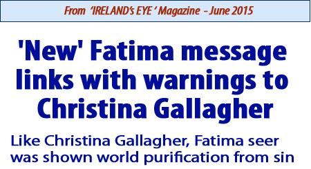 christina gallagher fatima link